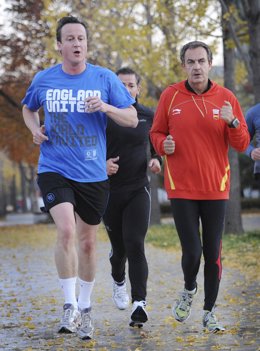 Presidente del Gobierno, José Luis Rodríguez Zapatero, junto al primer ministro 