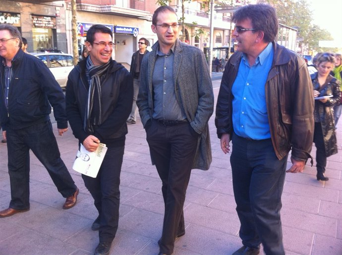 Joan Herrera en Santa Coloma de Gramenet