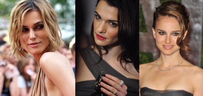 Rachel Weisz, Natalie Portman y Keira Knightley