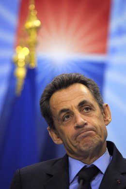 presidente francés Nicolas Sarkozy 