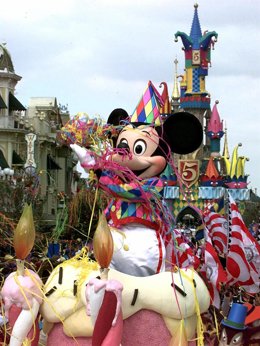 Imagen del parque de Euro Disney en París