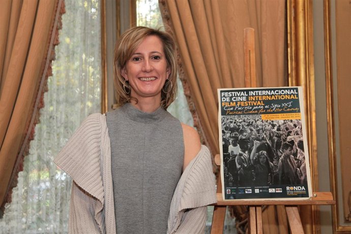 la directora del Festival de Cine Político de Ronda, Piluca Barquero 