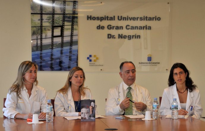 El equipo de Psiquiatría del Hospital Universitario de Gran Canaria Doctor Negrí