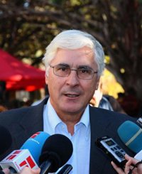 Barreda no se olvida de la línea de ferrocarril Madrid-Cuenca-Valencia y dice que "vamos a seguir luchando"