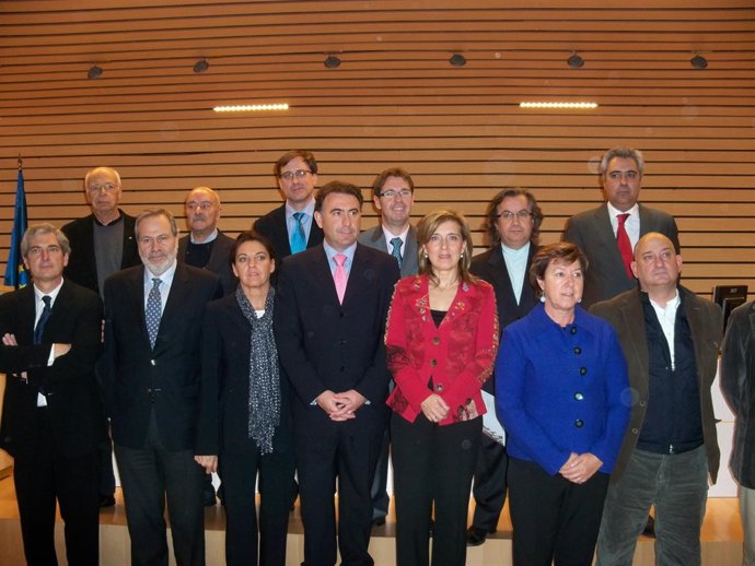 Salguiero junto a los premiados de la VII edición de AR&PA