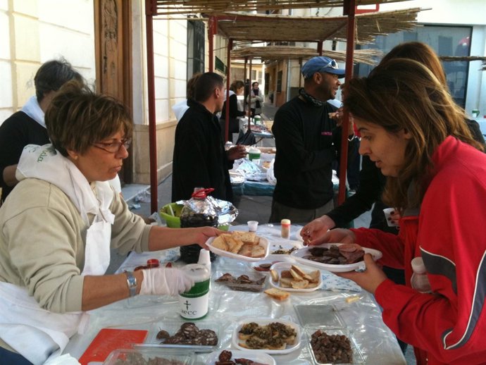 Participantes en la semena 'Blanca por la vida'