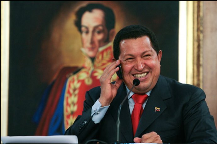 El presidente venezolano, Hugo Chávez.