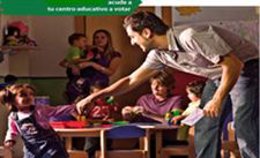 Folleto de la Consejería de Educación para animar a los padres a votar en los Co