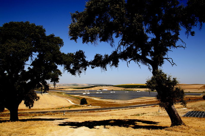 Planta fotovoltaica de FCC Energía en Espejo (Córdoba)