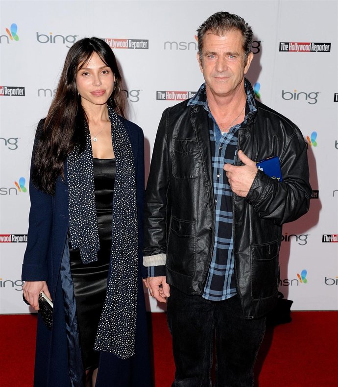 Oksana Grigorieva y Mel Gibson