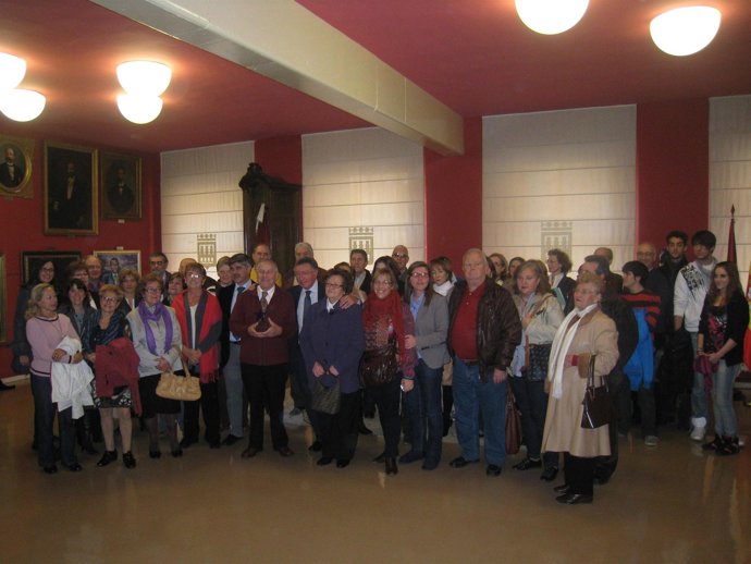 Imagen de la entrega de la Estrella de Octubre