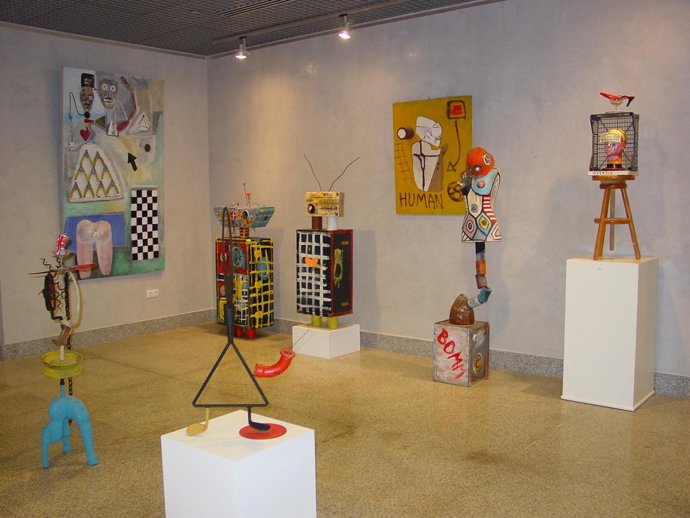 Exposición en la terminal T3 del aeropuerto de Málaga