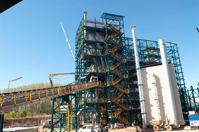 Planta piloto de la Universidad de Sevilla para reducir C02