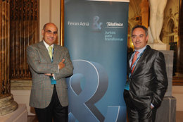Ferrán Adriá firma un acuerdo con Telefónica