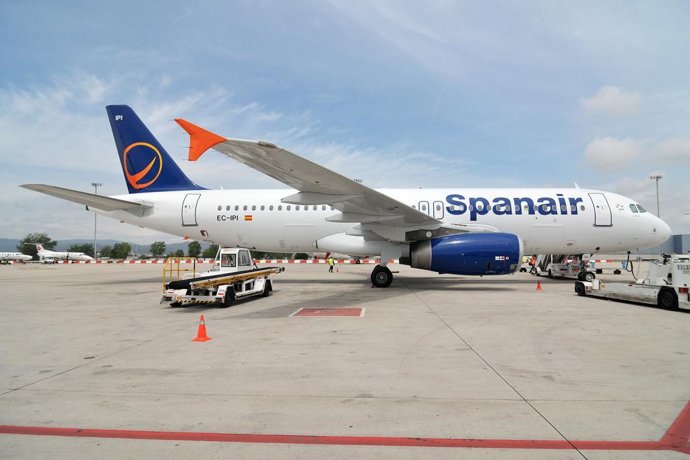 Avión de Spanair