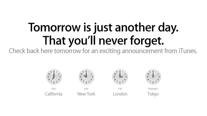 Misterioso mensaje de Apple en su web