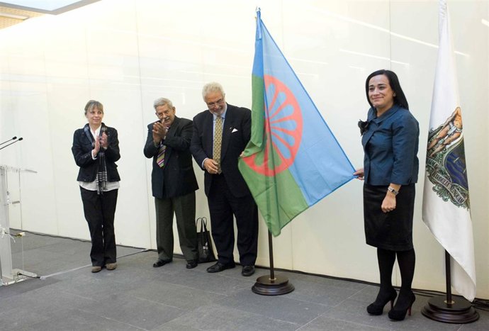 Rafaela Romero en el Día del Pueblo Gitano