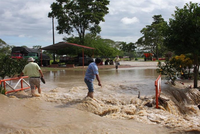 Fuertes lluvias en Colombia