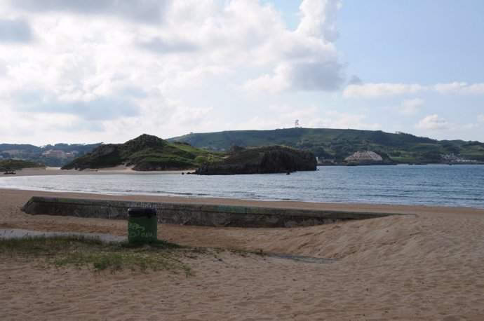 playa en Noja