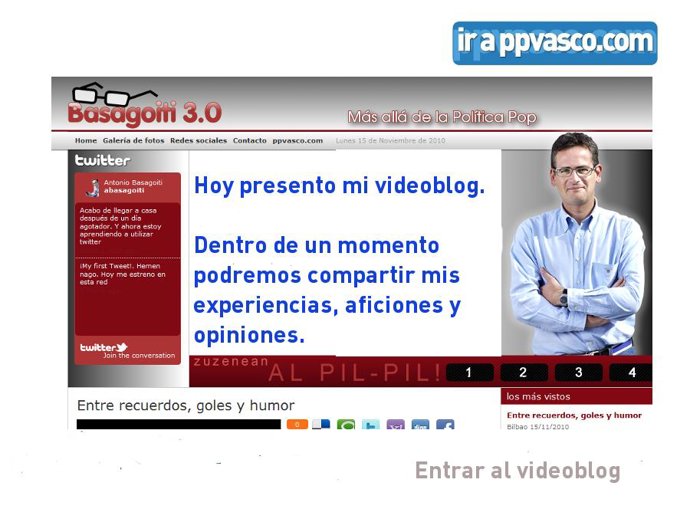 Videoblog de Basagoiti