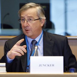 El presidente del Eurogrupo, Jean Claude Juncker