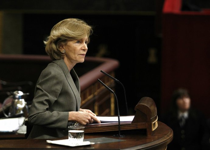 Ministra de Economía, Elena Salgado