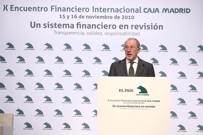 Presidente de Caja Madrid, Rodrigo Rato