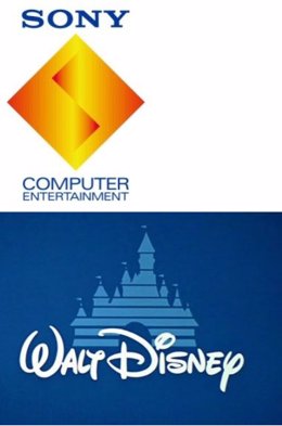 Logotipos Sony y Walt Disney