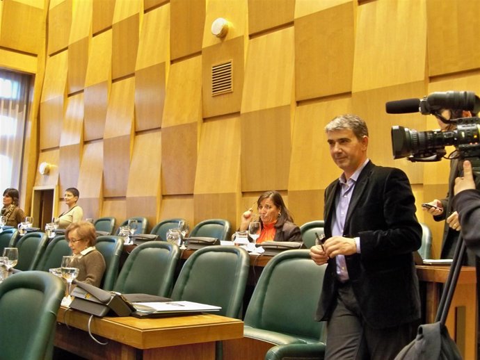 Juan Martín (CHA) en el Debate de la Ciudad de Zaragoza 2010