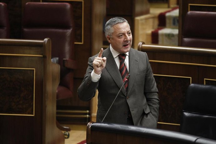 Ministro de Fomento, José Blanco, en el Congreso