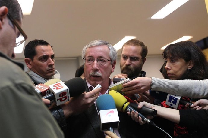 secretario general de CC.OO., Ignacio Fernández Toxo
