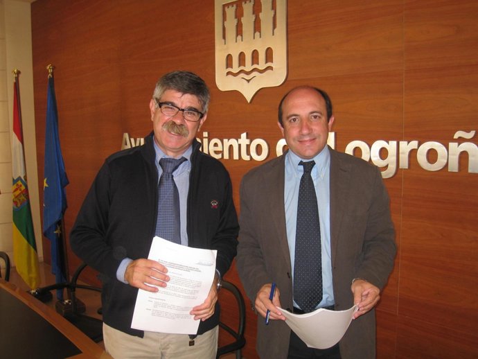 Vicente Urquía y Angel Varea