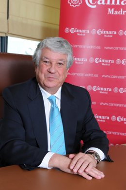 El presidente de la Cámara de Comercio de Madrid y CEIM, Arturo Fernández