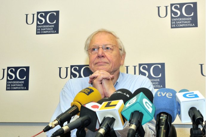 El naturalista británico David Attenborough