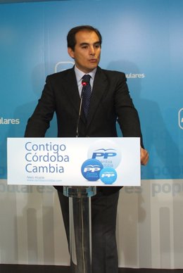 El presidente del PP de Córdoba, José Antonio Nieto