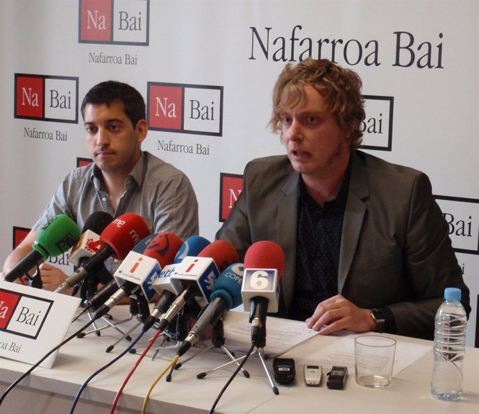 Ioseba Eceolaza Y Maiorga Ramirez, De Nafarroa Bai.