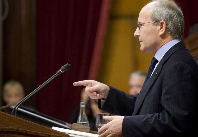 El presidente de la Generalitat, José Montilla