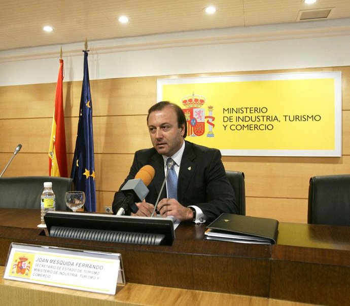 El secretario de Estado de Turismo, Joan Mesquida
