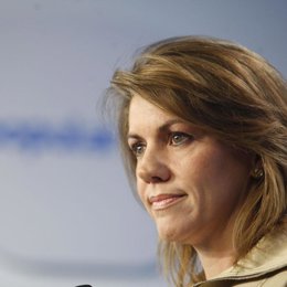 secretaria general del PP, María Dolores de Cospedal 