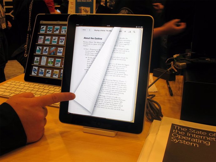 Libro en el iPad
