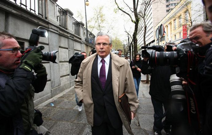 Garzón declara en el Supremo por los cursos en Nueva York