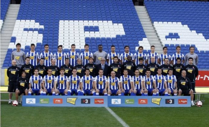 Primera plantilla RCD Espanyol 2010/11