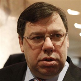 El primer ministro irlandés, Brian Cowen