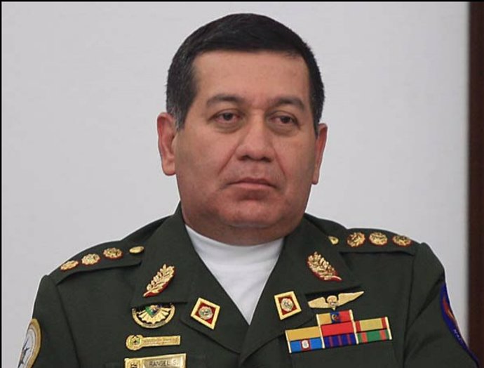 El general venezolano, Henry Rangel.