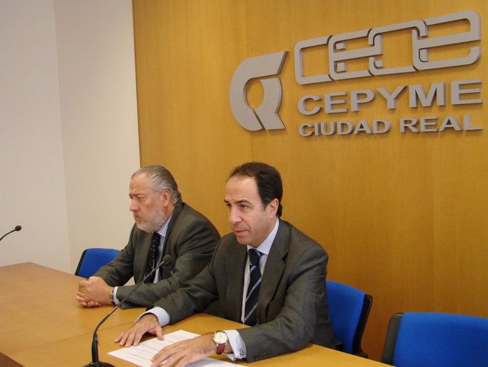 Arturo Mesa y Álvaro Maldonado CEOE-CEPYME de Ciudad Real