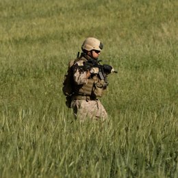 Soldado de EEUU en Afganistán