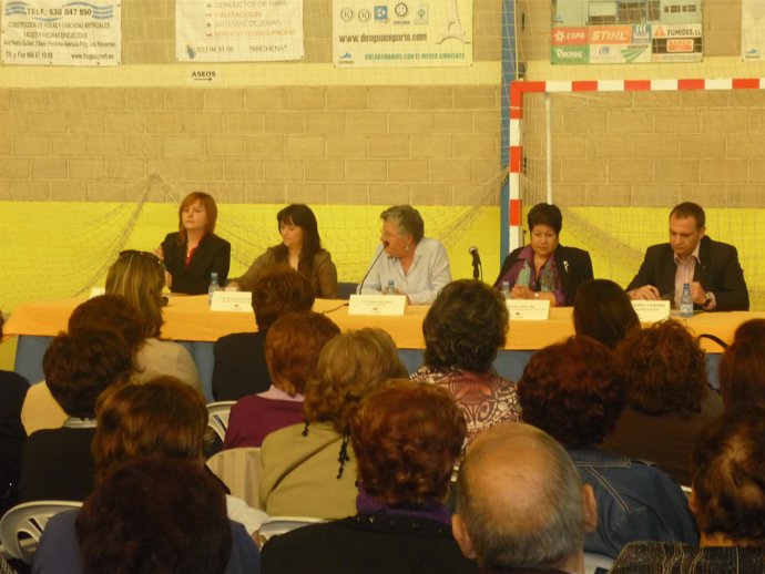 Encuentro de Mujeres de la Vega del Segura, que se celebró en el Polideportivo d