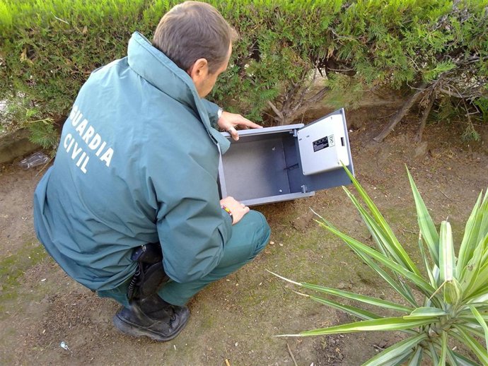 Caja fuerte robada
