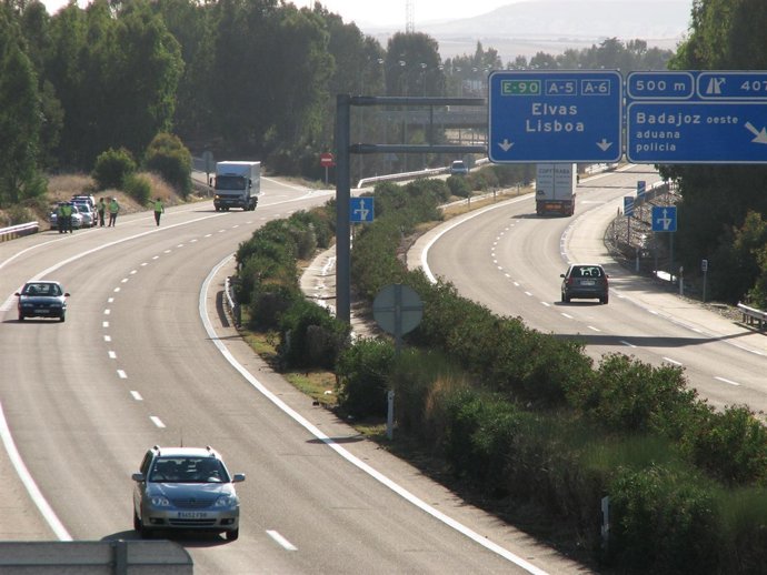 Frontera de Badajoz con Portugal