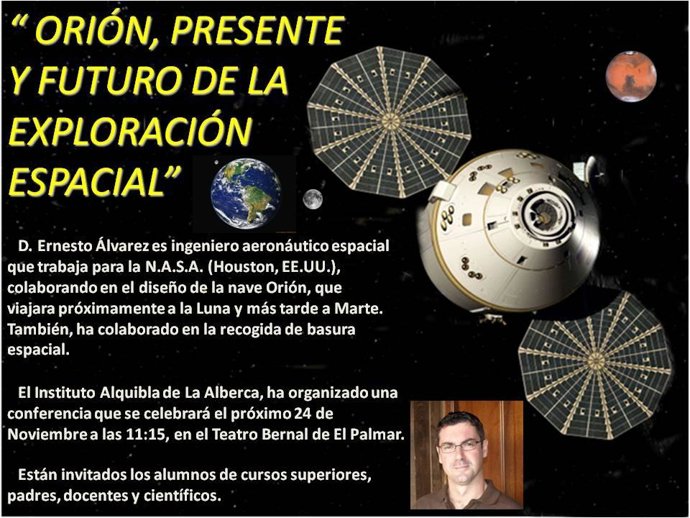 Cartel de la conferencia